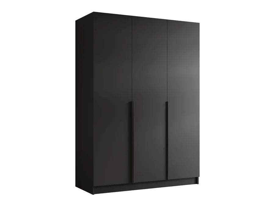 Wardrobe Closico Decoron I (Black)