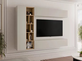 Living room set Comfivo Natura (Kashmir + Artisan oak)